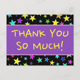 Fröhlich "DANKE DIR SO VIEL!" Postkarte