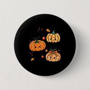 Fröhlich, dein Gesicht zu sehen Kürbis Halloween H Button