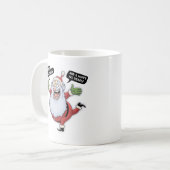 Fröhlich dieses Durcheinander Kaffeetasse (Vorderseite Links)