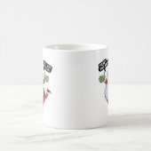 Fröhlich dieses Durcheinander Kaffeetasse (Mittel)