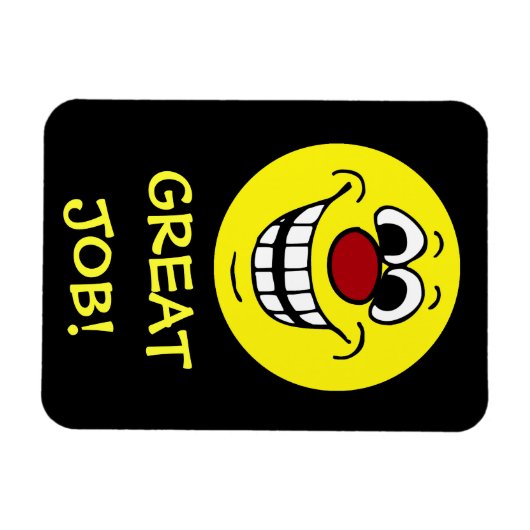 fröhlich Face Grumpey Magnet (Horizontal)