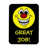 fröhlich Face Grumpey Magnet (Vertikal)