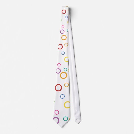 fröhlich farbenfroh einfach krawatte (Vorderseite)