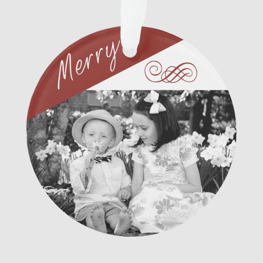 Fröhlich, fröhlich - Verzierung Ornament (Vorderseite)