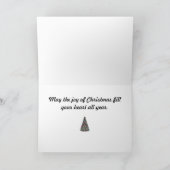 Fröhlich! Fröhlich! Weihnachtskarte Feiertagskarte (Innenseite)