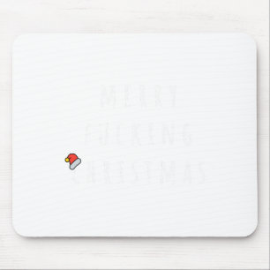 Fröhlich für Weihnachten Humorvolle Weihnachtsgesc Mousepad