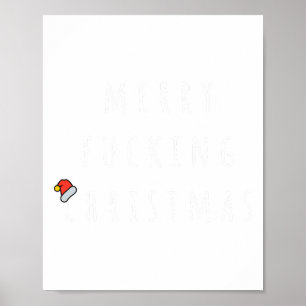 Fröhlich für Weihnachten Humorvolle Weihnachtsgesc Poster