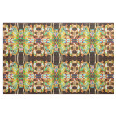 Fröhlich-gehen-rundes Kaleidoskopgewebe 7 Stoff (Fat Quarter (45,7 x 55,9 cm))