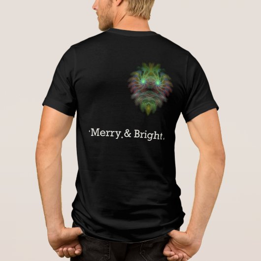 Fröhlich & Hell Tri-Blend Shirt (Rückseite)