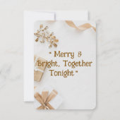 Fröhlich & Hell, Zusammen heute Nacht Einladung (Rückseite)