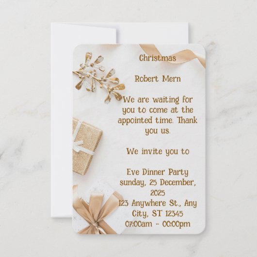 Fröhlich & Hell, Zusammen heute Nacht Einladung (Vorderseite)