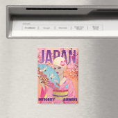 Fröhlich in Japan Magnet (In Situ (Geschirrspüler))