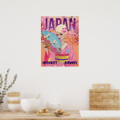 Fröhlich in Japan Poster (Küche)