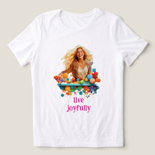 fröhlich leben Tri-Blend shirt