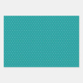 Fröhlich leuchtende bunte Punkte Weihnachtsfeierta Geschenkpapier Set (Vorderseite 3)