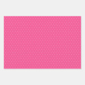 Fröhlich leuchtende bunte Punkte Weihnachtsfeierta Geschenkpapier Set (Vorderseite)