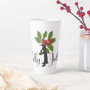 Fröhlich Lustiger Süßer Pinguin Weihnachten Milchtasse
