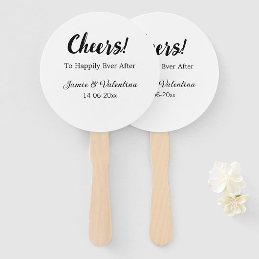 Fröhlich nach dem Hinzufügen von Paarnamendatum Fächer (Vorne und Hinten)