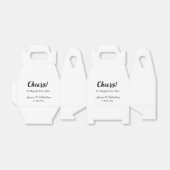 Fröhlich nach dem Hinzufügen von Paarnamendatum Geschenkschachtel (Ungefaltet)