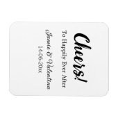 Fröhlich nach dem Hinzufügen von Paarnamendatum Magnet (Horizontal)