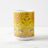 Fröhlich-Sonnig-Blumen Kaffeetasse (Mittel)