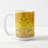 Fröhlich-Sonnig-Blumen Kaffeetasse (Links)