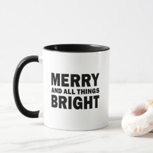 Fröhlich und ganz festlich Feiertag Tasse