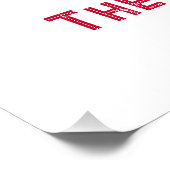 Fröhlich und hell Andere Weihnachten Redewendungen Poster (Ecke)