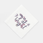 Fröhlich und hell - bordeauxrot serviette (Ecke)