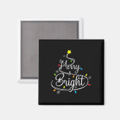 Fröhlich und hell Das ist die Weihnachtsfeier der Magnet (Vorderseite/Rückseite)