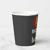 "Fröhlich und hell: Feiern Sie die Freude der Jahr Pappbecher (Rechts)