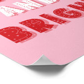 Fröhlich und hell, frohe Weihnachten, Weihnachten, Poster (Ecke)