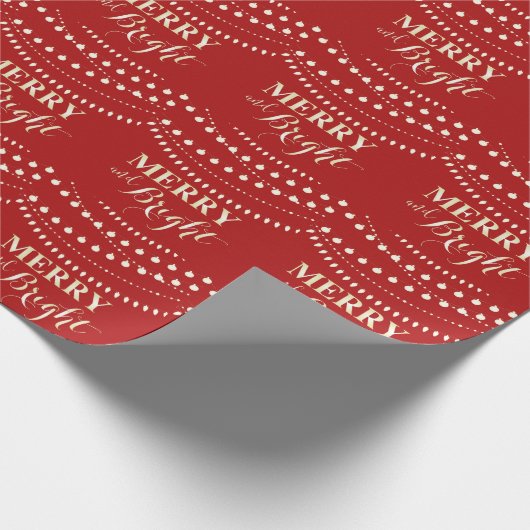 Fröhlich und Hell Geschenkpapier (Ecke)