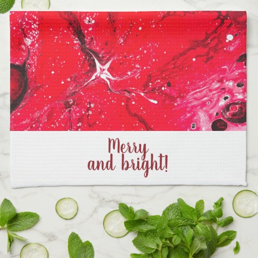 Fröhlich und hell geschirrtuch (Gefaltet)