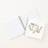 Fröhlich und hell - Gold Notizblock (Innenseite)