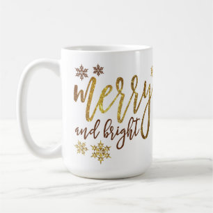 Fröhlich und hell - Goldene Weihnachtsfeier - Tas Kaffeetasse