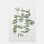 Fröhlich und hell - grün geschirrtuch (Vertikal)