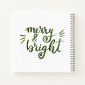 Fröhlich und hell - grün notizblock (Rückseite)