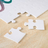 Fröhlich und hell - grün und rosa puzzle (Seite)