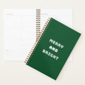Fröhlich und hell, grüne Weihnachtskunst, Urlaub Planer (Anzeige)