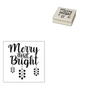 fröhlich und hell gummistempel (Stempel)