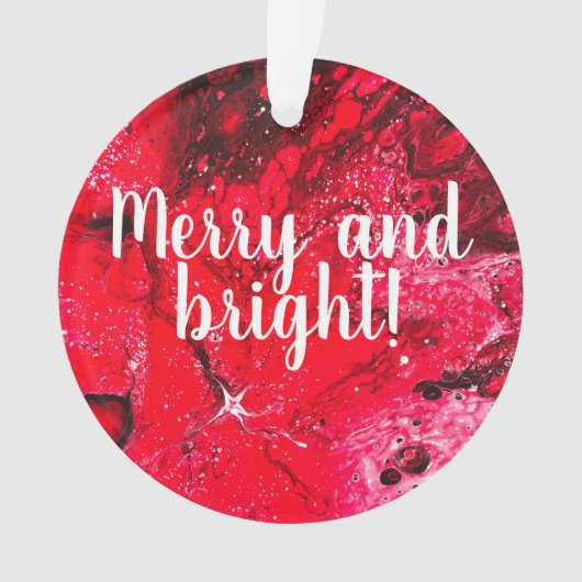 Fröhlich und hell ornament (Vorderseite)