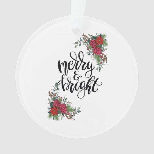 Fröhlich und hell ornament (Vorderseite)