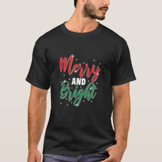 Fröhlich und hell Phantastischen Weihnachten Famil T-Shirt