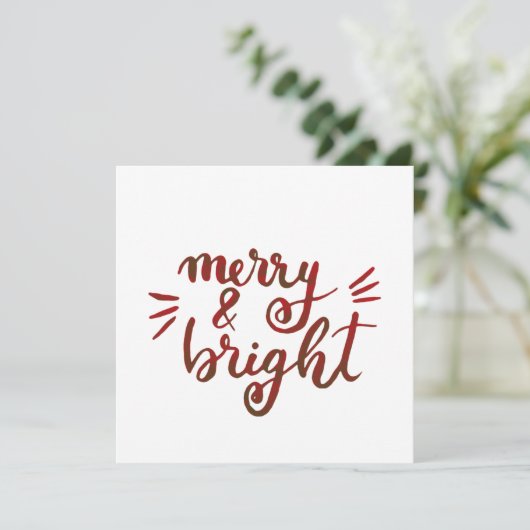 Fröhlich und hell - rot (Stehend Vorderseite)