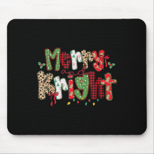 Fröhlich und hell süße Weihnachtsfeiertage Coquett Mousepad