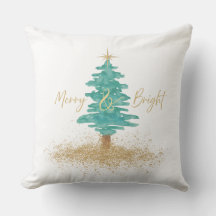 "Fröhlich und Hell" Wasserfarben-Weihnachtsbaum