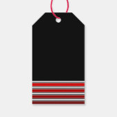 Fröhlich und hell, Weihnachten Geschenkanhänger (Rückseite)