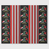 Fröhlich und hell, Weihnachten Geschenkpapier (Flach)