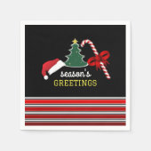 Fröhlich und hell, Weihnachten Serviette (Vorderseite)